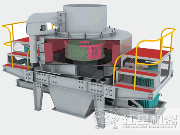 沖擊式破碎機(jī)（制砂機(jī)）工作原理