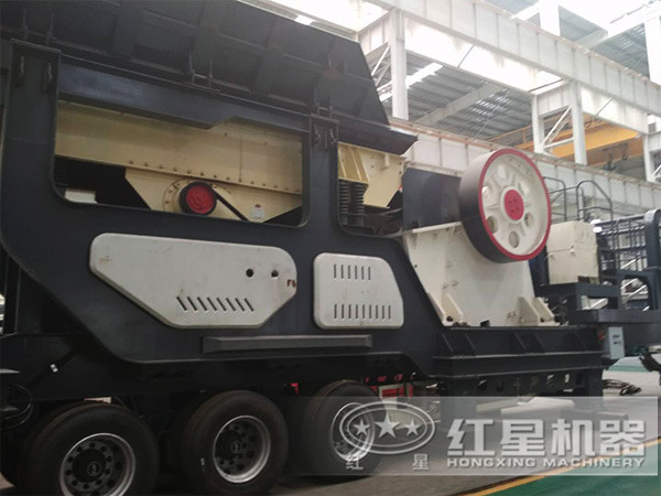 輪胎移動破碎機