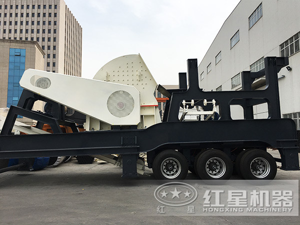 輪胎移動破碎機