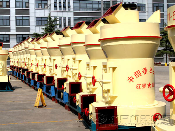 紅星機(jī)器磨粉生產(chǎn)車間
