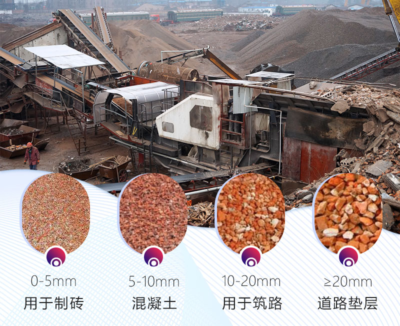 建筑垃圾破碎后成品規(guī)格
